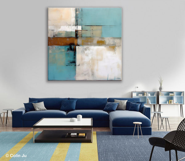 Extra Large Painting on Canvas, Contemporary Acrylic Paintings, Large Original Abstract Wall Art, Large Canvas Paintings for Bedroom-Paintingforhome