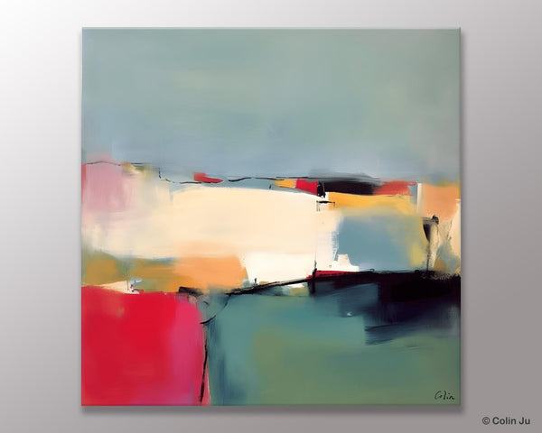 Contemporary Abstract Artwork, Acrylic Painting for Living Room, Oversized Wall Art Paintings, Original Modern Paintings on Canvas-Paintingforhome