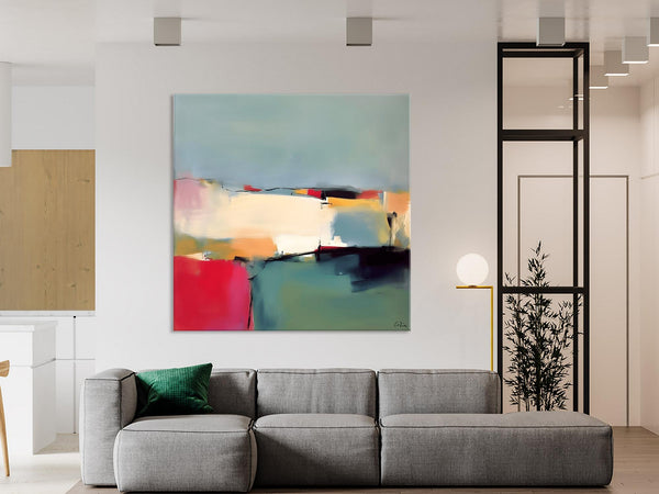 Contemporary Abstract Artwork, Acrylic Painting for Living Room, Oversized Wall Art Paintings, Original Modern Paintings on Canvas-Paintingforhome