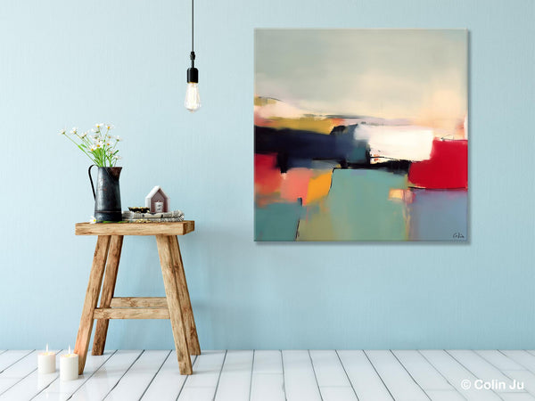 Simple Modern Wall Art, Extra Large Canvas Painting for Living Room, Oversized Contemporary Acrylic Paintings, Original Abstract Paintings-Paintingforhome