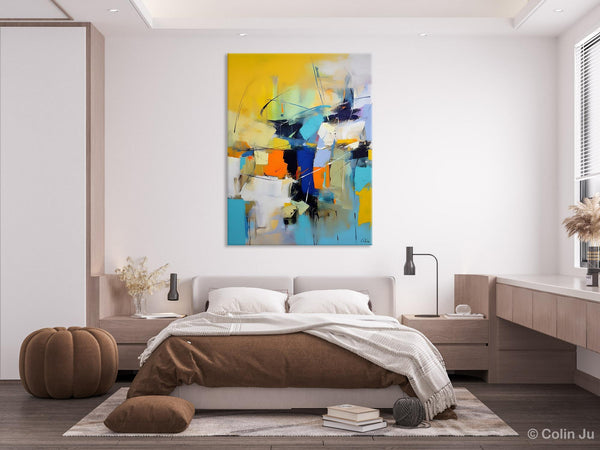 Contemporary Abstract Art, Bedroom Canvas Art Ideas, Large Painting for Sale, Buy Large Paintings Online, Original Modern Abstract Art-Paintingforhome