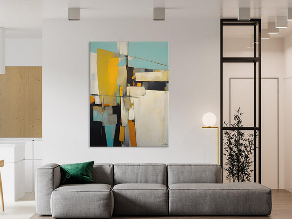 Large Paintings for Living Room, Hand Painted Acrylic Painting, Bedroom Wall Art Paintings, Original Modern Contemporary Art, Abstract Paintings for Dining Room-Paintingforhome