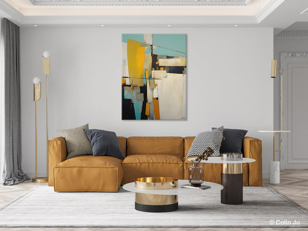 Large Paintings for Living Room, Hand Painted Acrylic Painting, Bedroom Wall Art Paintings, Original Modern Contemporary Art, Abstract Paintings for Dining Room-Paintingforhome