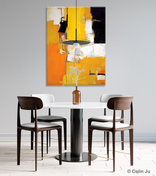 Oversized Canvas Wall Art Paintings, Contemporary Acrylic Painting on Canvas, Original Modern Artwork, Large Abstract Painting for Bedroom-Paintingforhome