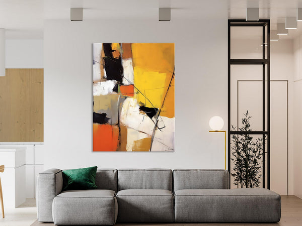 Acrylic Painting for Living Room, Extra Large Wall Art Paintings, Original Modern Artwork on Canvas, Contemporary Abstract Artwork-Paintingforhome