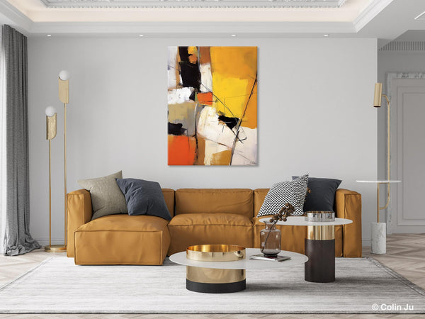 Acrylic Painting for Living Room, Extra Large Wall Art Paintings, Original Modern Artwork on Canvas, Contemporary Abstract Artwork-Paintingforhome
