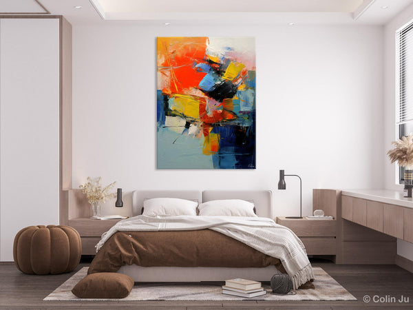 Large Canvas Art Ideas, Large Painting for Living Room, Original Contemporary Acrylic Art Painting, Buy Large Paintings Online, Simple Modern Art-Paintingforhome