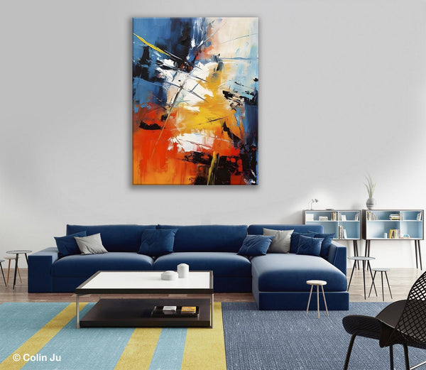 Paintings for Living Room, Abstract Acrylic Painting, Abstract Painting Ideas for Bedroom, Original Abstract Canvas Paintings, Hand Painted Wall Painting-Paintingforhome