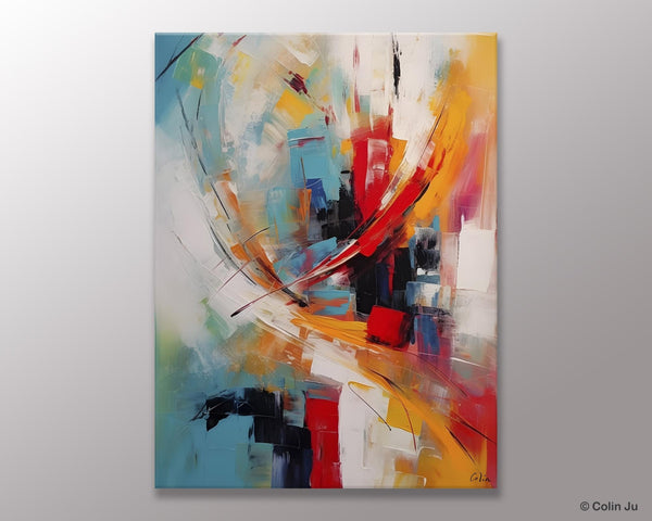 Simple Modern Art, Extra Large Wall Art Paintings, Original Abstract Painting, Acrylic Painting on Canvas, Large Paintings for Living Room