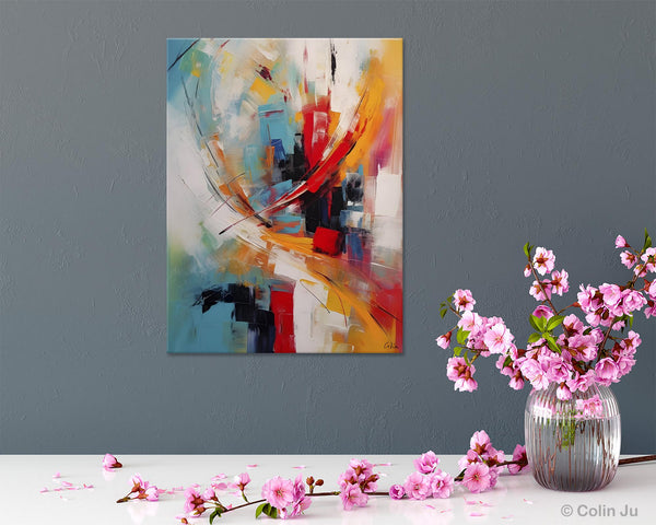 Simple Modern Art, Extra Large Wall Art Paintings, Original Abstract Painting, Acrylic Painting on Canvas, Large Paintings for Living Room-Paintingforhome