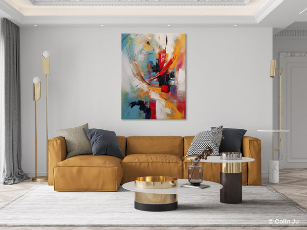 Simple Modern Art, Extra Large Wall Art Paintings, Original Abstract Painting, Acrylic Painting on Canvas, Large Paintings for Living Room