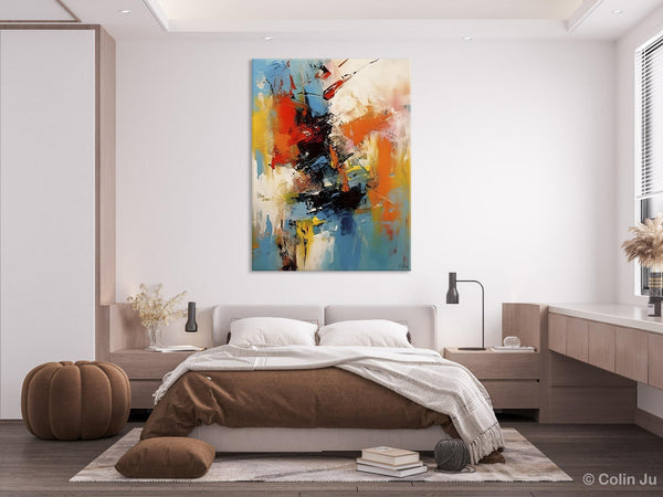 Hand Painted Acrylic Painting, Modern Contemporary Artwork, Original Wall Art Painting for Living Room, Acrylic Paintings for Dining Room-Paintingforhome