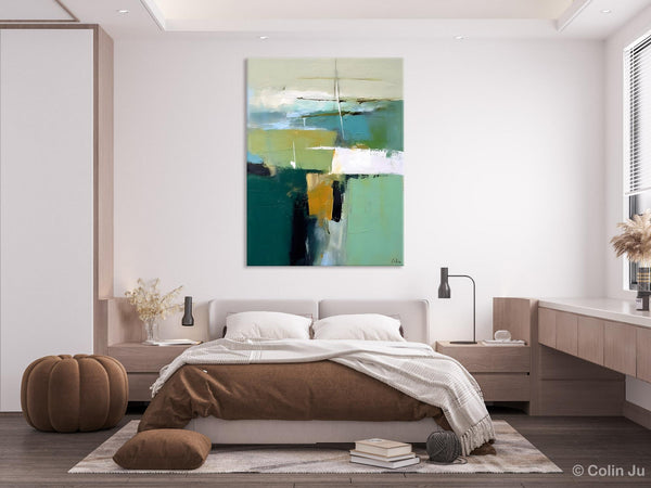 Extra Large Canvas Painting for Bedroom, Abstract Painting on Canvas, Contemporary Acrylic Paintings, Original Abstract Wall Art for Sale-Paintingforhome