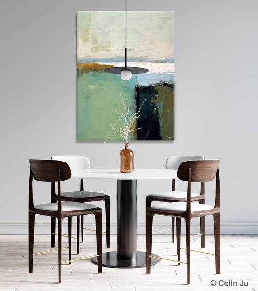 Abstract Canvas Art for Bedroom, Extra Large Abstract Paintings for Dining Room, Original Modern Acrylic Art, Modern Canvas Paintings-Paintingforhome
