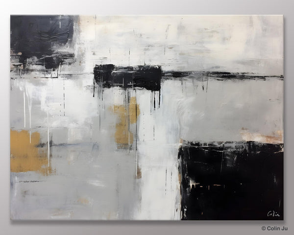 Contemporary Acrylic Paintings, Extra Large Painting on Canvas, Large Original Abstract Wall Art, Large Canvas Paintings for Bedroom-Paintingforhome