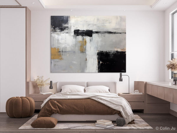 Contemporary Acrylic Paintings, Extra Large Painting on Canvas, Large Original Abstract Wall Art, Large Canvas Paintings for Bedroom-Paintingforhome