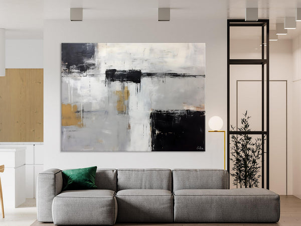 Contemporary Acrylic Paintings, Extra Large Painting on Canvas, Large Original Abstract Wall Art, Large Canvas Paintings for Bedroom-Paintingforhome