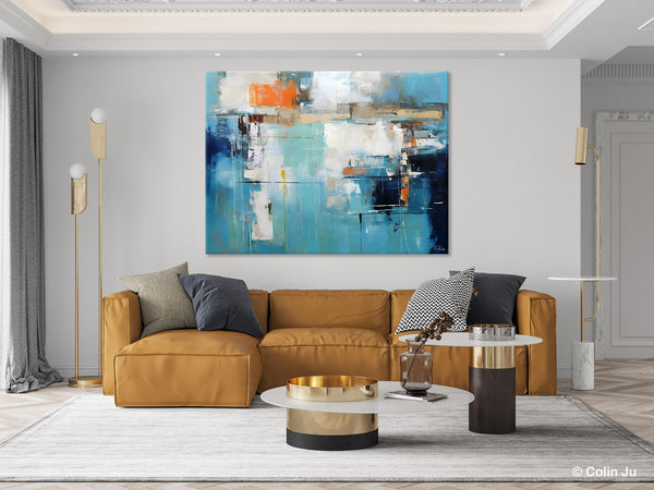 Original Modern Wall Paintings, Contemporary Canvas Art, Heavy Texture Canavas Art, Abstract Painting for Bedroom, Modern Acrylic Artwork-Paintingforhome