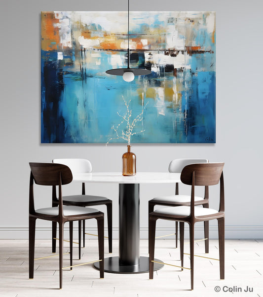 Contemporary Canvas Art, Heavy Texture Canavas Art, Original Modern Wall Paintings, Abstract Painting for Bedroom, Modern Acrylic Artwork-Paintingforhome