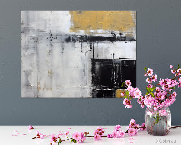 Oversized Paintings on Canvas, Large Original Abstract Wall Art, Simple Modern Art, Contemporary Acrylic Paintings, Large Canvas Paintings for Bedroom-Paintingforhome