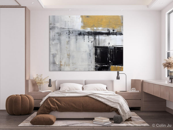 Oversized Paintings on Canvas, Large Original Abstract Wall Art, Simple Modern Art, Contemporary Acrylic Paintings, Large Canvas Paintings for Bedroom-Paintingforhome