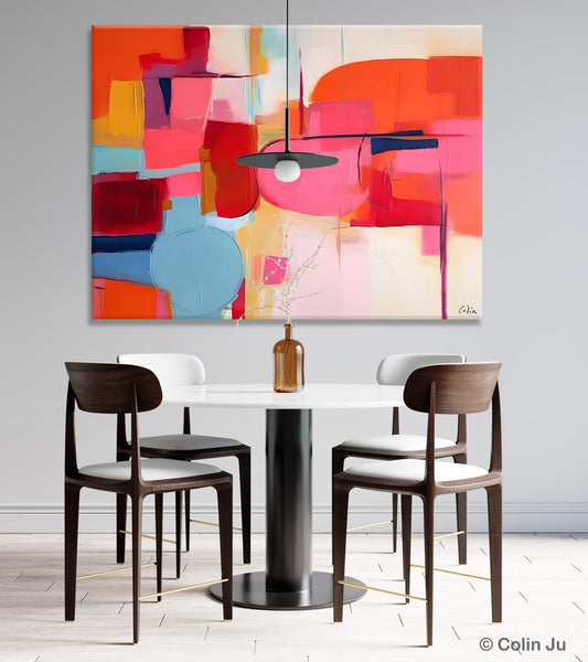 Acrylic Paintings Behind Sofa, Abstract Paintings for Bedroom, Original Hand Painted Canvas Art, Contemporary Canvas Wall Art, Buy Paintings Online-Paintingforhome