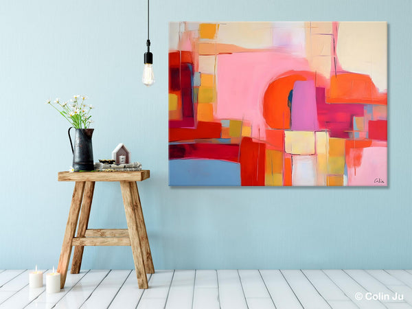Living Room Abstract Paintings, Hand Painted Canvas Paintings, Original Modern Wall Art Paintings, Modern Acrylic Paintings on Canvas-Paintingforhome