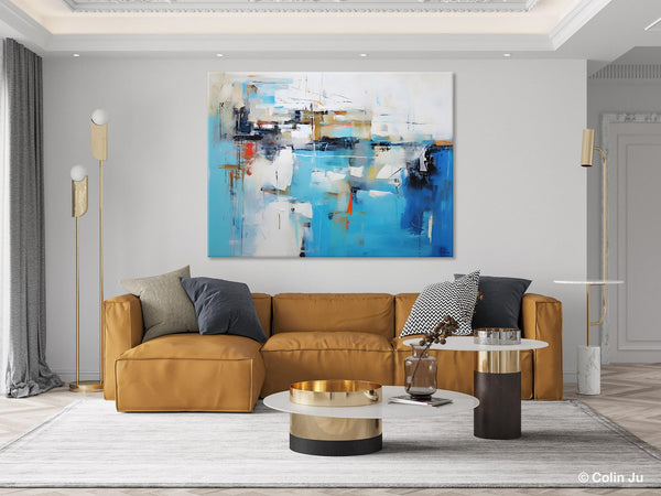 Hand Painted Acrylic Painting, Abstract Wall Painting for Living Room, Modern Contemporary Artwork, Original Acrylic Paintings for Dining Room-Paintingforhome