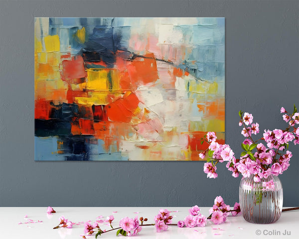 Simple Abstract Painting for Dining Room, Modern Paintings for Living Room, Original Contemporary Modern Art Paintings, Bedroom Wall Art Ideas-Paintingforhome