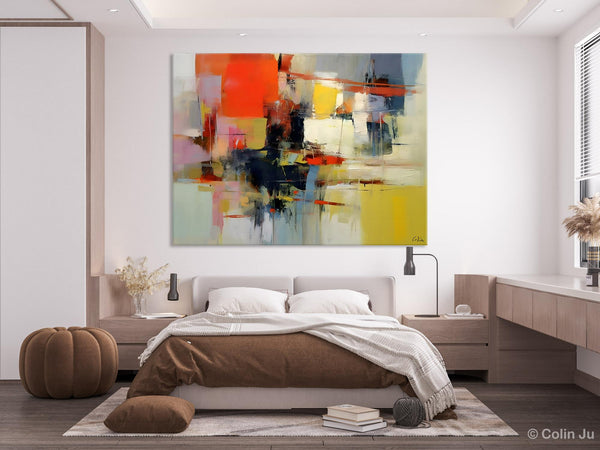 Large Acrylic Painting, Huge Paintings for Living Room, Hand Painted Wall Art Painting, Original Modern Canvas Artwork-Paintingforhome