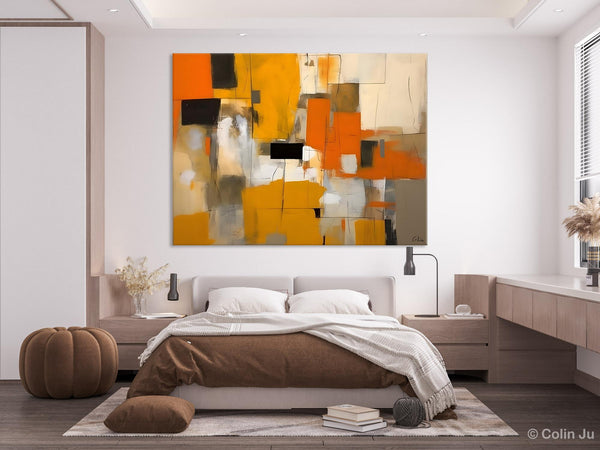 Acrylic Wall Art Painting, Acrylic Paintings for Living Room, Hand Painted Wall Painting, Simple Modern Art, Large Original Abstract Paintings-Paintingforhome