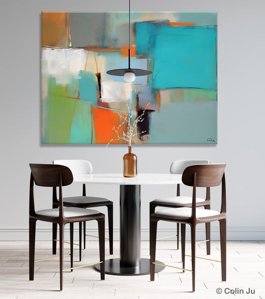 Simple Abstract Art, Large Wall Art Painting for Bedroom, Contemporary Acrylic Painting on Canvas, Original Canvas Art, Modern Wall Paintings-Paintingforhome
