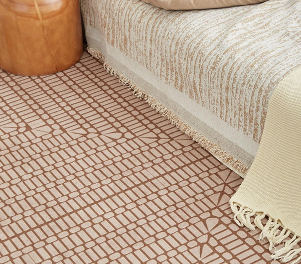 Mid Century Geometric Carpets, Modern Rugs under Dining Room Table, Contemporary Modern Rugs Next to Bed, Abstract Modern Rugs for Living Room-Paintingforhome