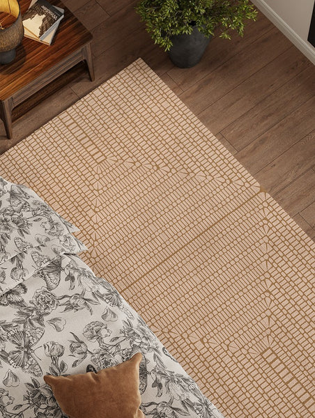 Mid Century Geometric Carpets, Modern Rugs under Dining Room Table, Contemporary Modern Rugs Next to Bed, Abstract Modern Rugs for Living Room-Paintingforhome