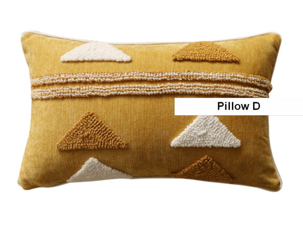 Modern Square Sofa Pillows Covers, Modern Sofa Cushion, Decorative Modern Pillows for Couch, Decorative Pillows for Living Room-Paintingforhome