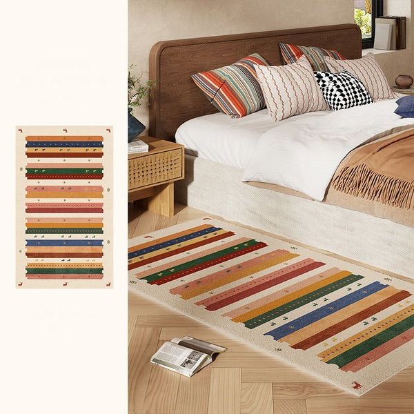 Modern Runner Rugs Next to Bed, Contemporary Runner Rugs for Children's Room, Runner Rugs for Hallway, Bathroom Runner Rugs, Kitchen Runner Rugs-Paintingforhome