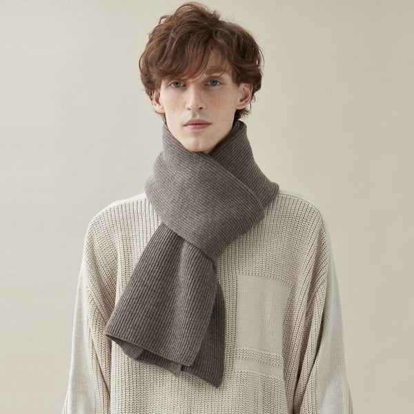 Business Wool Scarf for Gentleman, Thick Wool Scarf, Men's Winter Scarf, Formal Men Scarf Styles, Modern Fashion Scarf, Casual Scarf Men, Men's Wool Scarf Winter-Paintingforhome