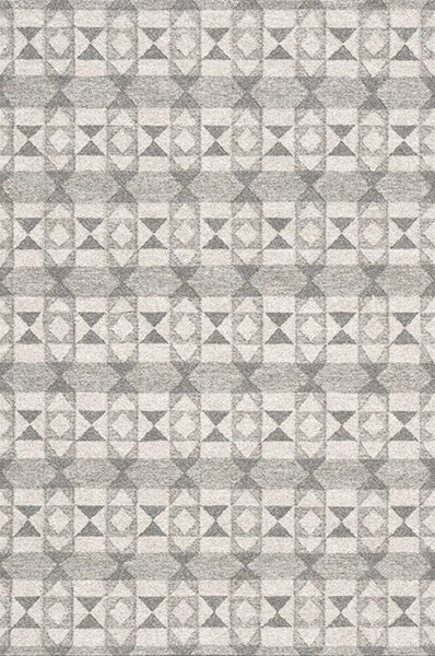 Large Gray Floor Rugs for Living Room, Dining Room Floor Rug, Modern Floor Rugs for Bedroom, Extra Large Geometric Modern Rugs for Office-Paintingforhome