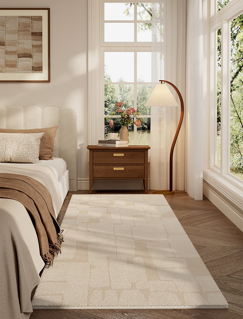 Contemporary Modern Rugs Next to Bed, Abstract Modern Rugs for Living Room, Mid Century Geometric Carpets, Modern Rugs under Dining Room Table-Paintingforhome