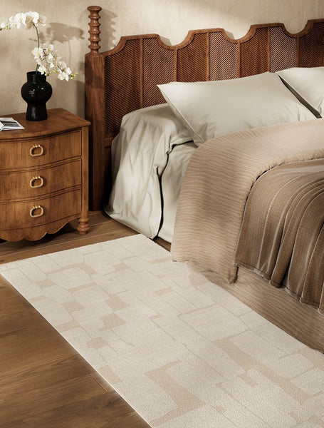 Contemporary Modern Rugs Next to Bed, Abstract Modern Rugs for Living Room, Mid Century Geometric Carpets, Modern Rugs under Dining Room Table-Paintingforhome