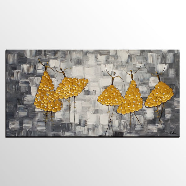 Contemporary Paintings, Custom Abstract Painting, Original Painting for Sale, Ballet Dancer Painting, Paintings for Bedroom-paintingforhome.com