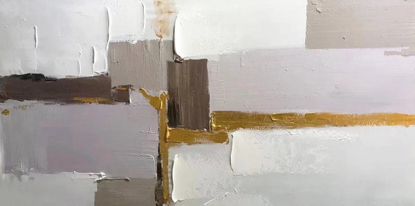 Abstract Wall Art Paintings, Large Acrylic Paintings on Canvas, Hand Painted Wall Art Paintings, Modern Art Paintings for Dining Room, Contemporary Canvas Artwork-Paintingforhome