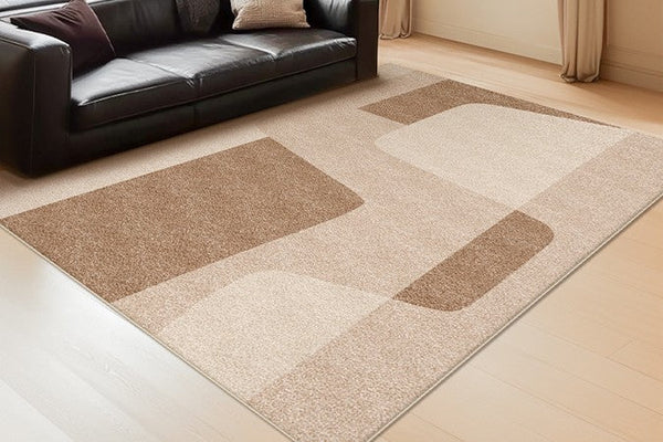 Contemporary Modern Rugs for Office, Living Room Rug Placement Ideas, Modern Rugs in Dining Room, Bedroom Geometric Modern-Paintingforhome