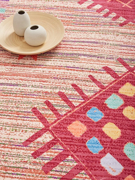 Vintage Persian Rugs, Bedroom Morocco Rugs, Vintage Rugs for Dining Room, Extra Large Traditional Colorful Moroccan Rug, Oversized Area Rugs for Living Room-Paintingforhome