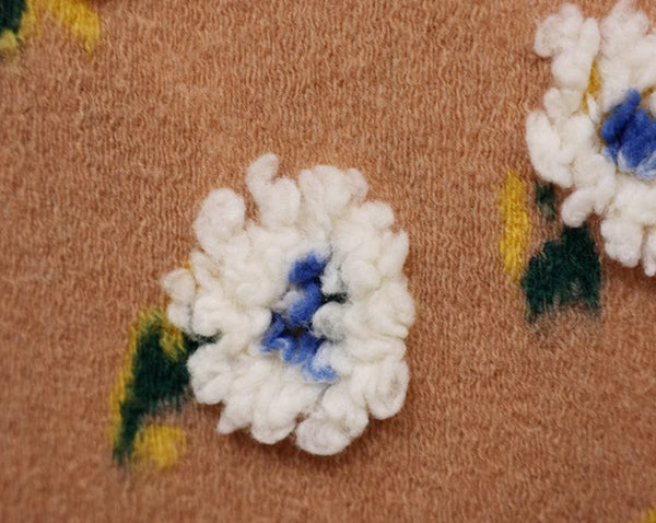 Square Modern Throw Pillows for Couch, Contemporary Modern Sofa Pillows, Flower Decorative Pillow Covers, Decorative Pillows for Bedroom-Paintingforhome