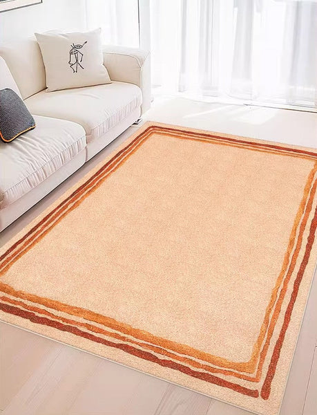 Contemporary Modern Rugs for Living Room, Geometric Modern Rugs under Dining Room Table, Modern Carpets under Coffee Table, Abstract Soft Rugs for Bedroom-Paintingforhome