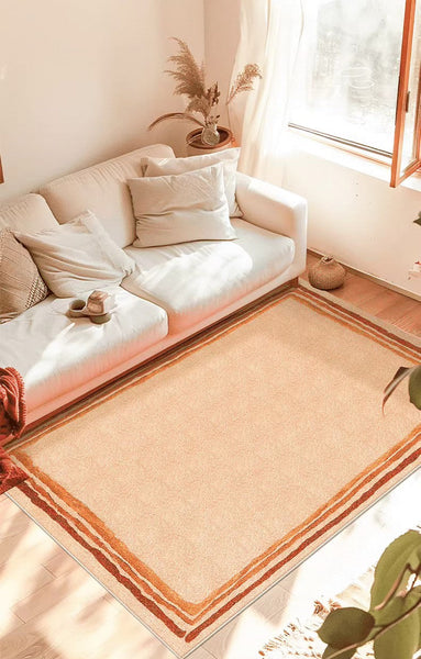 Contemporary Modern Rugs for Living Room, Geometric Modern Rugs under Dining Room Table, Modern Carpets under Coffee Table, Abstract Soft Rugs for Bedroom-Paintingforhome