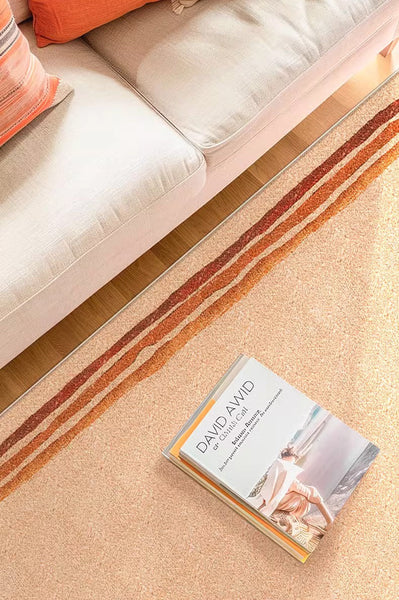 Contemporary Modern Rugs for Living Room, Geometric Modern Rugs under Dining Room Table, Modern Carpets under Coffee Table, Abstract Soft Rugs for Bedroom-Paintingforhome