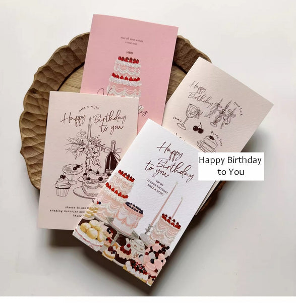 Creative Birthday Greeting Cards, Birthday Cards to Friends, Happy Birthday Cards, Beautiful Birthday Greeting Cards to Lovers, Greeting Cards to Mother-Paintingforhome