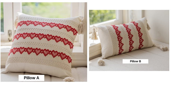 Contemporary Modern Sofa Pillows, Decorative Pillow Covers, Large Square Modern Decorative Pillows for Couch, Large Modern Decorative Pillows for Bedroom-Paintingforhome